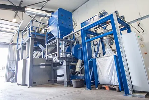 Katalysatoren in der Verarbeitung bei RKR Recycling